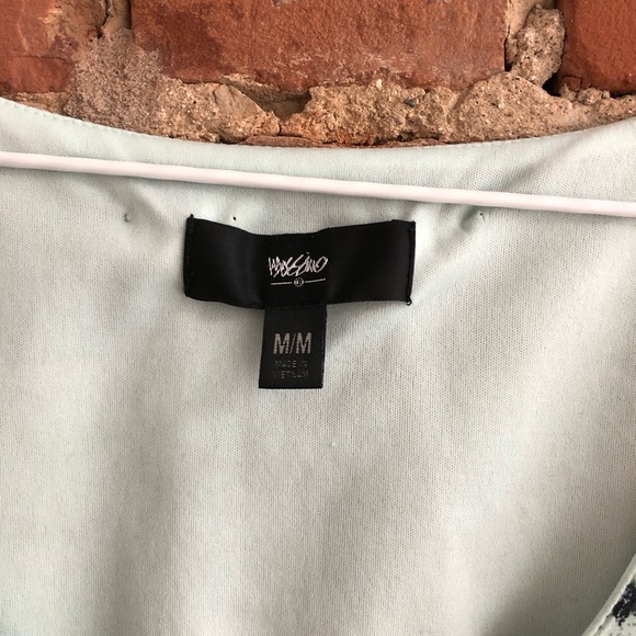 Aqua mullet dress - Picture 3 of 3